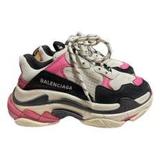 Balenciaga Triple S cloth trainers
