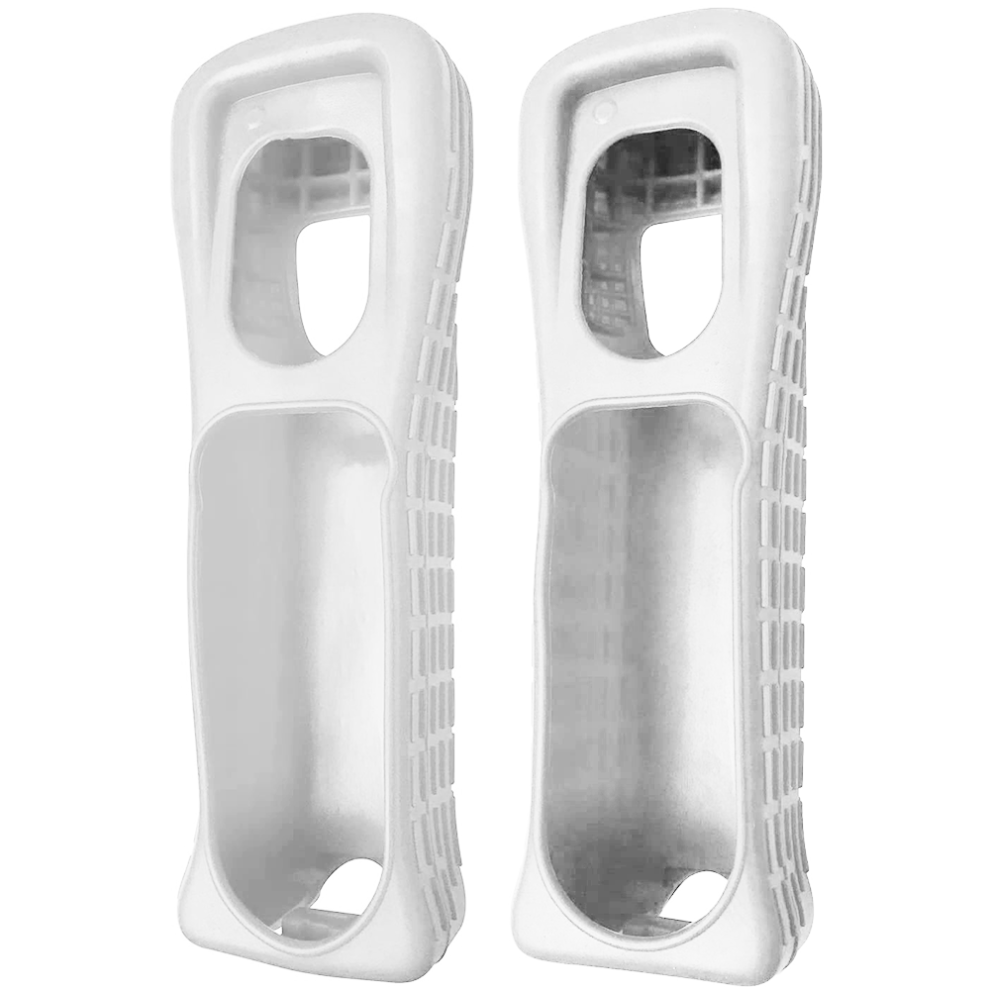 Silikone-cover, elastisk silikonemateriale, klar farve, beskytter Nintendo Wii-controller mod hverdagens farer, god kvalitet, god kvalitet
