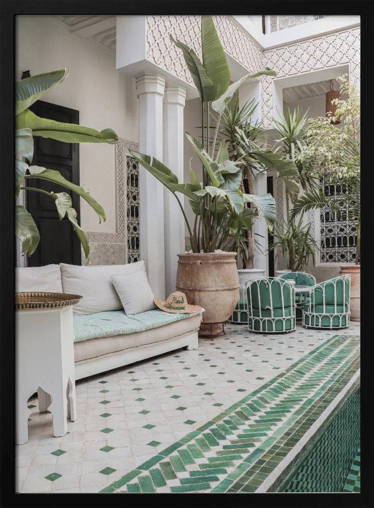 Marrakech Oasis Poster - 70x100 cm / 28x40″