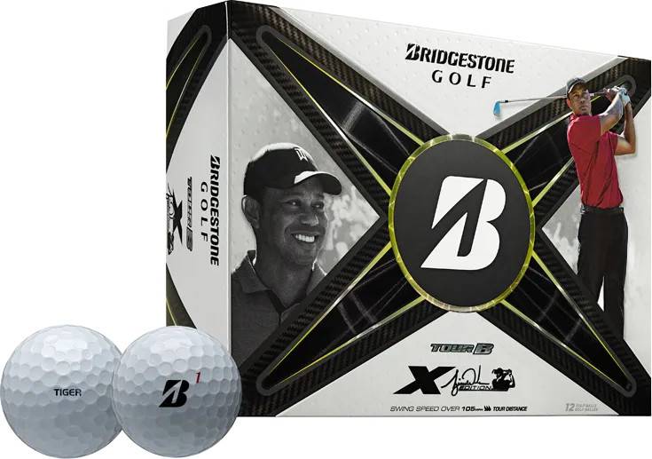 Bridgestone Tour B X Tiger (2026) Golfbälle