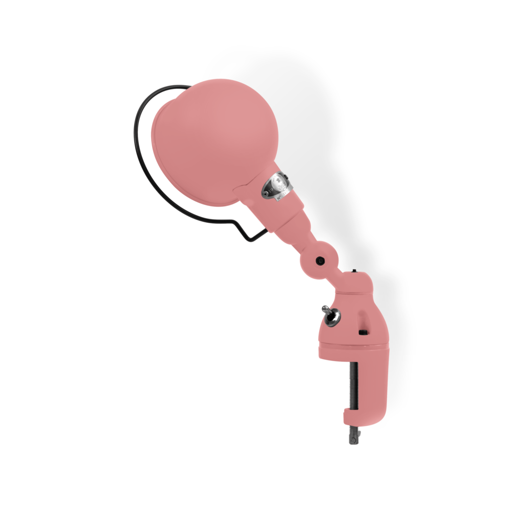 Signal SI302 bordlampe (m/klemme) fra Jieldé - Old pink / Mat