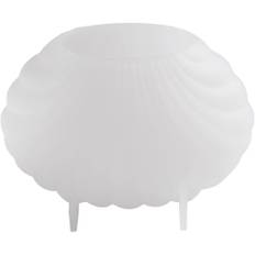 Silikoneform, Musling, H: 6 cm, L: 9 cm, B: 5 cm - 1 stk
