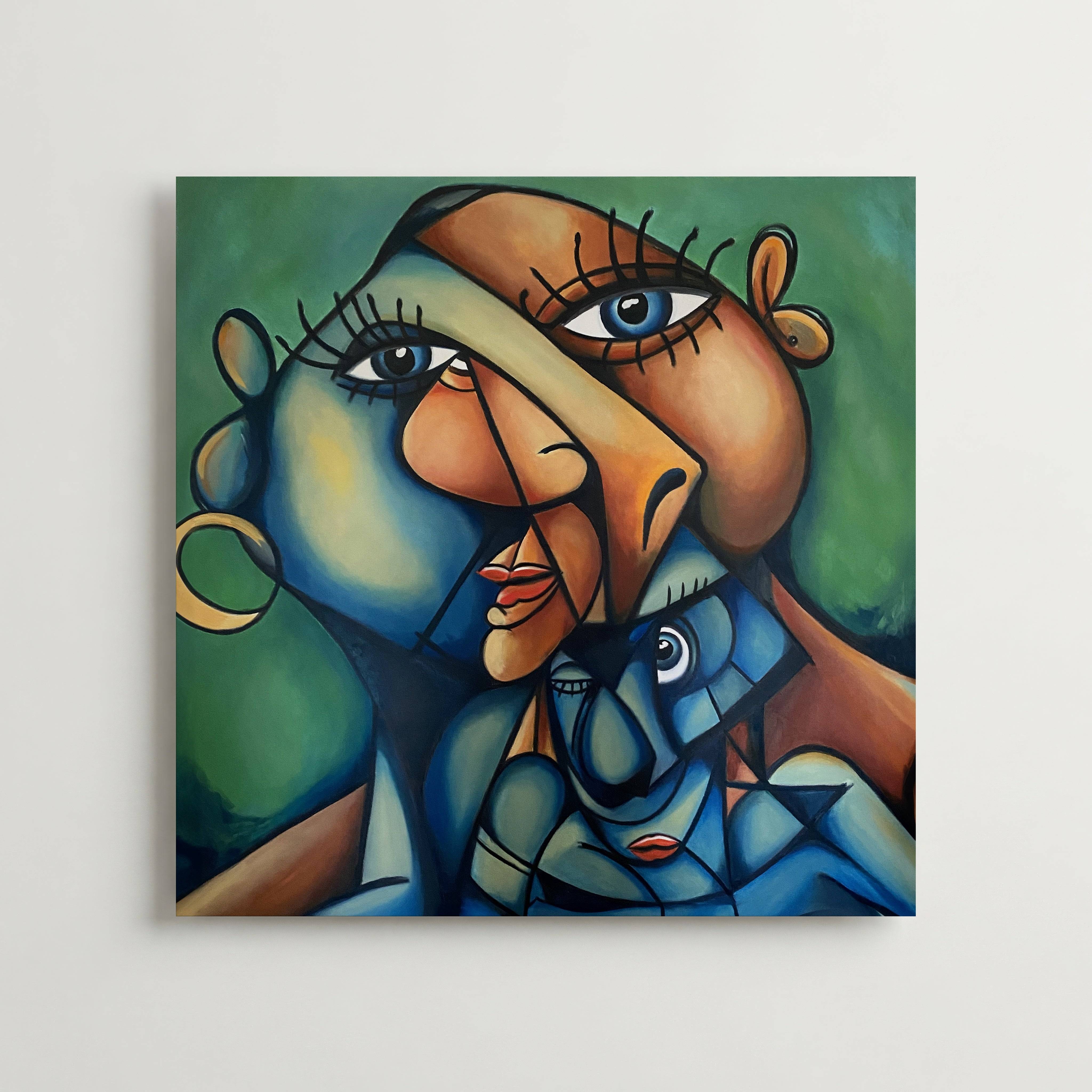 Don't Shut Me Out - Tony Nilsson - Fine Art Poster 70x70 cm