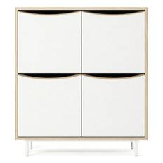 Decotique Sand Skab / t - Skabe og vitrineskabe Eg Hvid - 16002568-16002574
