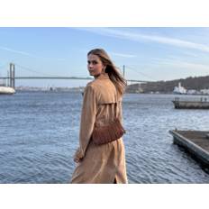 Ulrika Design Fringes Hobo Mocca fransar Beige