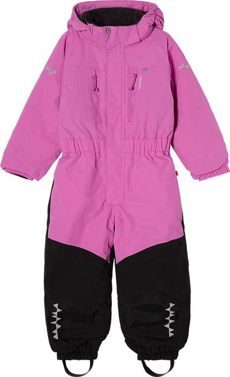 Isbjörn of Sweden Kids' Penguin Snowsuit Wild Rose, 128