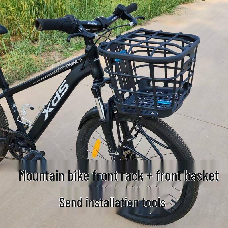 Förvaringskorg för framgaffel på mountainbike för cyklar med växlar