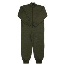 Joha Uld Onesie Moss Green  Moss green-80 cm Wool Grøn  80 cm  unisex
