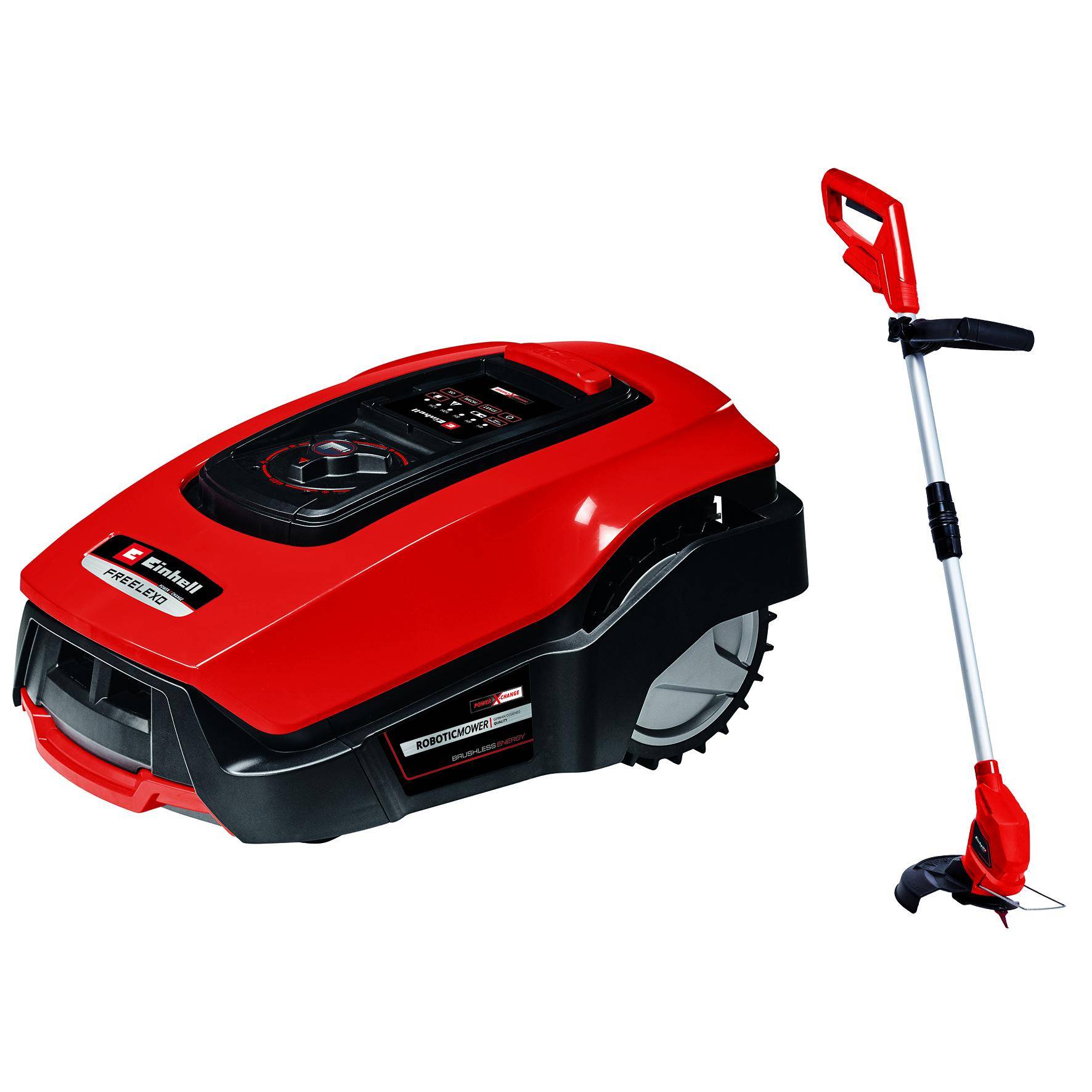 Einhell Einhell FREELEXO 1000 BT Kit robotplæneklipper og græstrimmer med batteri 1000 m²