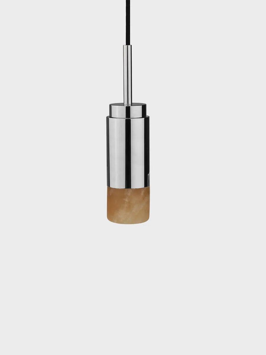Donya ONYX Cylinder, amber fra Anour Polished Stainless Steel - Jacobsen Plus