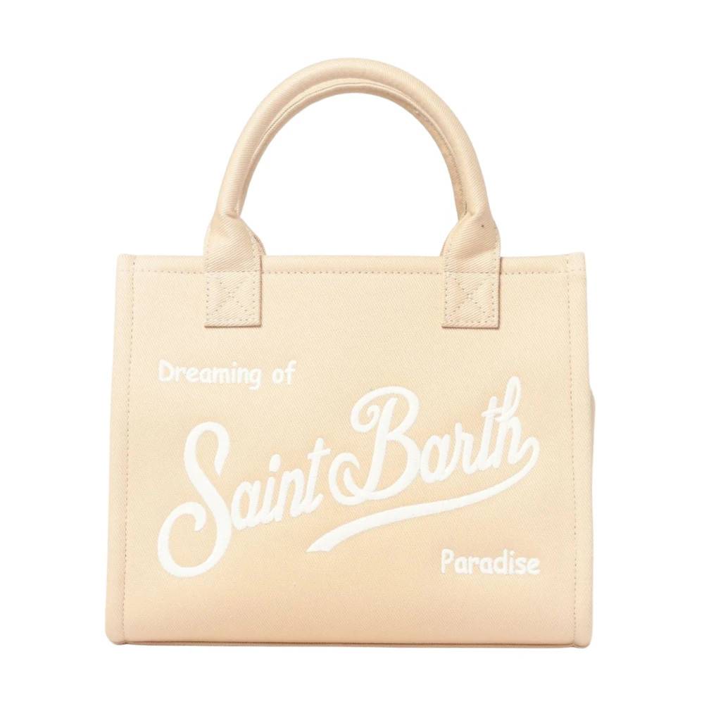 MC2 Saint Barth Vanity Tote - Tasker - Dame - Beige - ONE SIZE - Bomuld