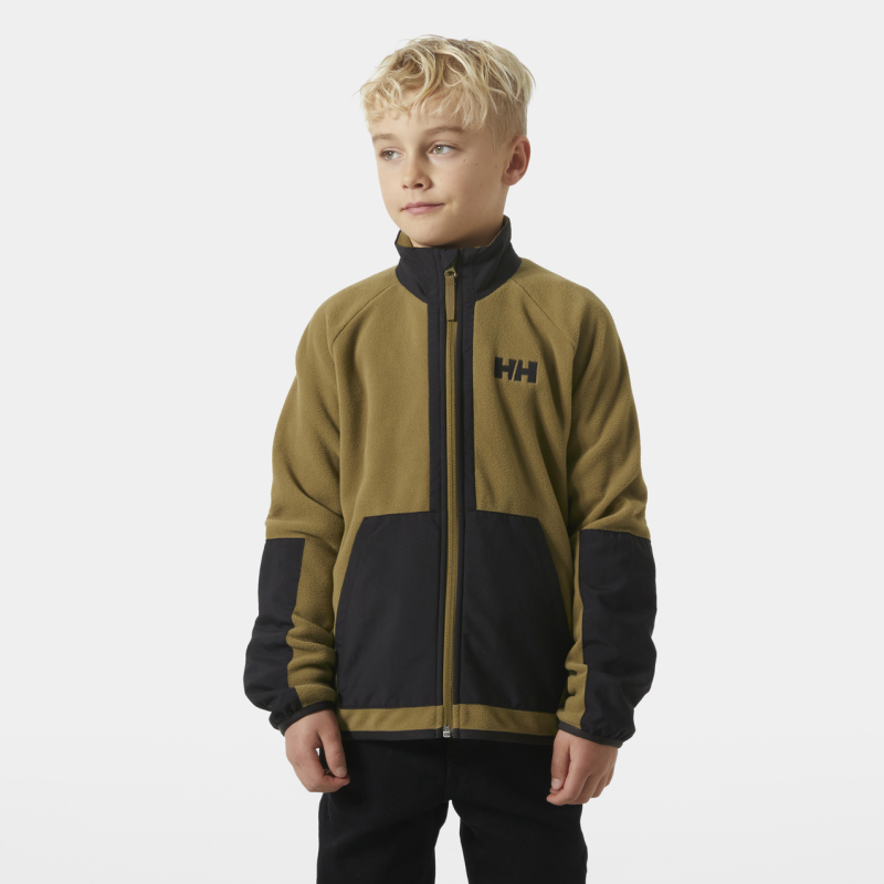 Helly Hansen Marka Fleece Jacket - Fleecetröjor - Børn Sepia Child's height 164 cm