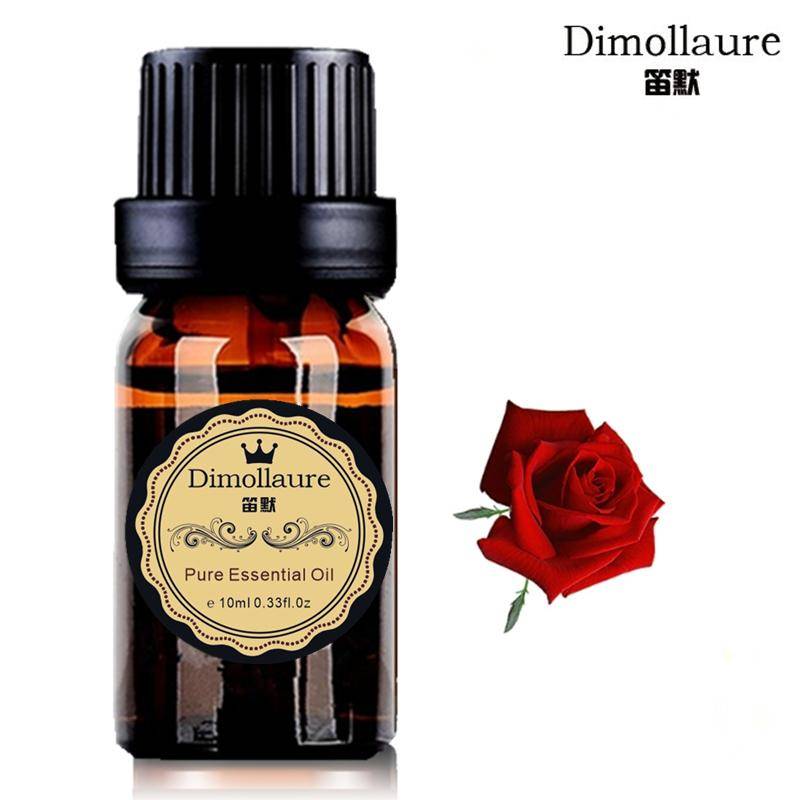 10ml Jasmine Lavendel Neroli Plant Essential Oil for Aromaterapi Doft Hudvård Luftrenare Sandelträ Mint Tea Tree Aroma Oil Rose