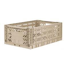 Aykasa Förvaringslåda - 60x40x22 cm - Maxi - Sand - Aykasa - One Size - Förvaringslåda