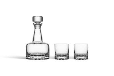Erik karaff 78cl med double old fashioned glas 34cl i 2-pack