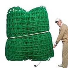 Golf Driving Net | Robust golfslagnät grön/svart,Knotlöst softballnät, slitstarkt golfnät för inomhusbruk utomhus, golfträning, chipping