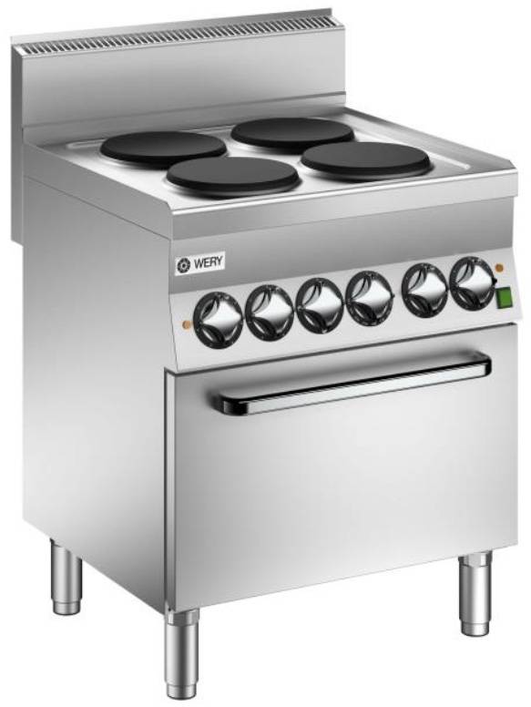 Spis med ugn Wery CFE 67P