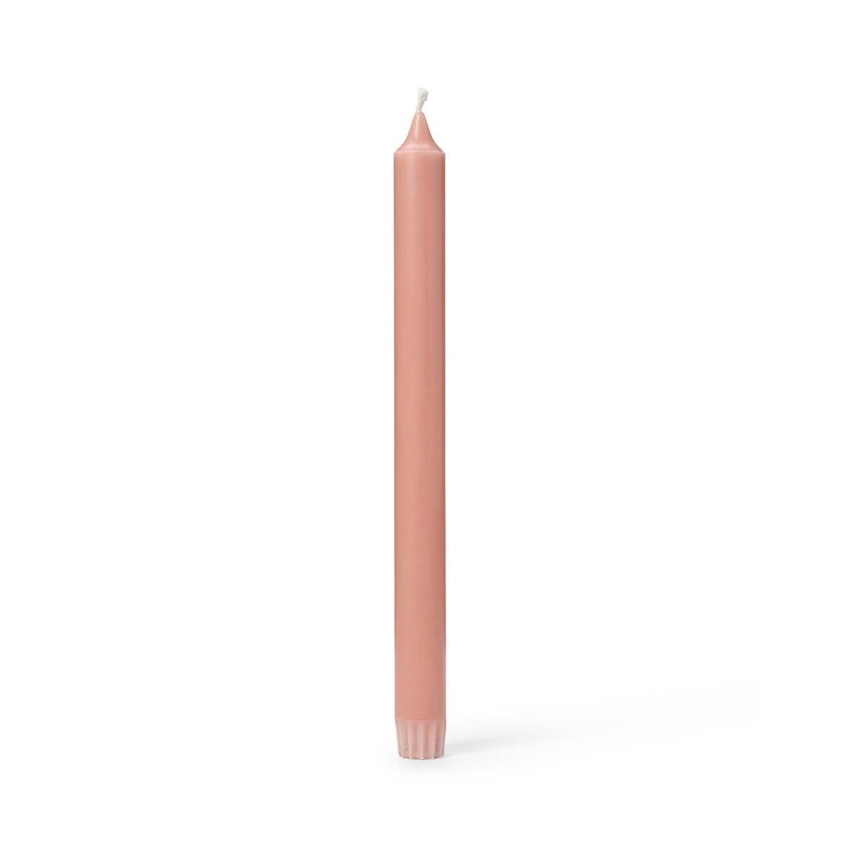 Kronljus Stearin 27,5cm Ljusrosa