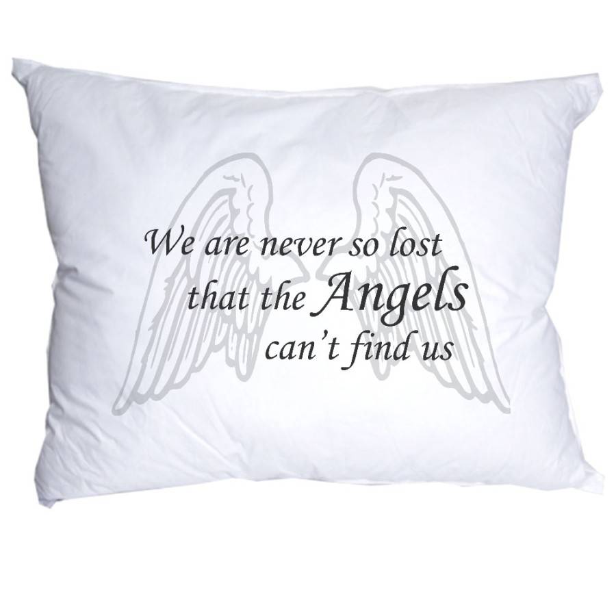We Are Never So Lost That The Angels Can't Find Us Örngott