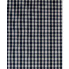 Mørkeblå/offwhite tern 10 x 10 mm – Tekstilvoksdug