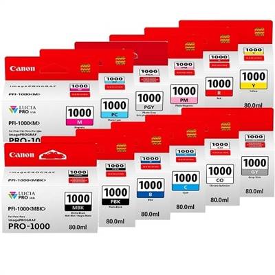 CANON PFI-1000 chroma optimizer ink tank.