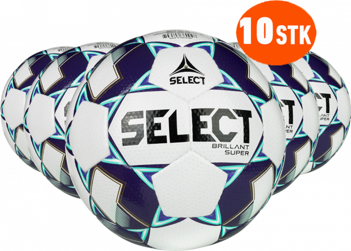 Select Brillant Super Fodbold V22 10 Stk