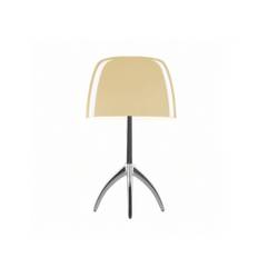 Foscarini - Lumiere Piccola Alu/Warm White - Bordlamper - Rodolfo Dordoni - Beige