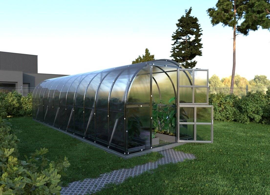 Växthus Klasika 6–36 m² - 3 × 8 m (24 m²), 6mm