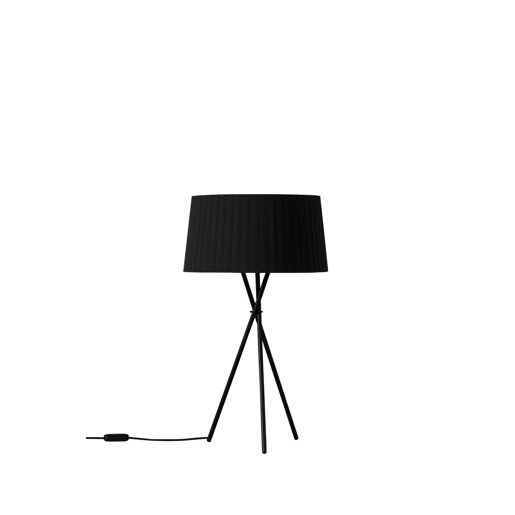 Trípode G6 Bordlampe Sort.