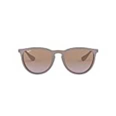 Ray-Ban Unisex Rb4171 Sonnenbrille, Braun (Gestell: Braun,silber, Gläserfarbe: Braun-violett Verlauf 600068), Medium (Herstellergröße: 54) EU