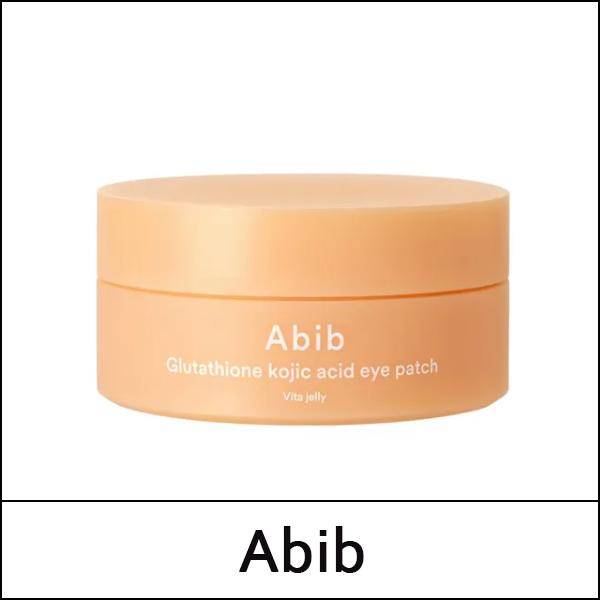[Abib] (bo) Glutation Kojinsyra Ögonlapp Vita Gelé 60 st