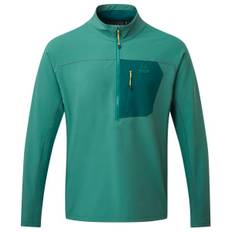 Mountain Equipment Arrow 1/4 Zip Softshellsweatere Herrer størrelse XL farve turkis