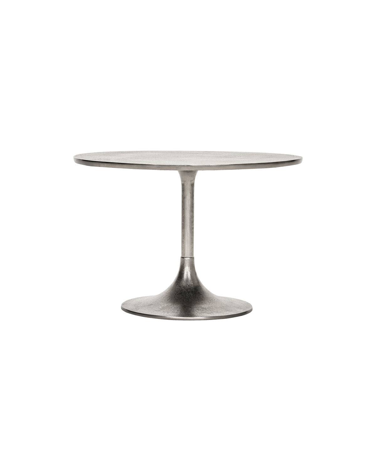 Sidobord, HDPan, Silver finish