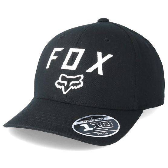 Fox - Svart adjustable Keps - Kids Legacy Moth 110 Black Adjustable @ Hatstore