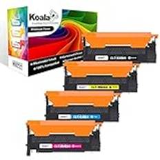 Koala kompatibel tonerkassett ersättning för Samsung CLT-K406S CLT-P406C för Xpress C460W C460FW C410W CLP-360 CLP-360N CLP-365 CLP-365W CLX-3300 CLX-3305FN CLX-3305FW CLX-3305 W, C/M/Y/K