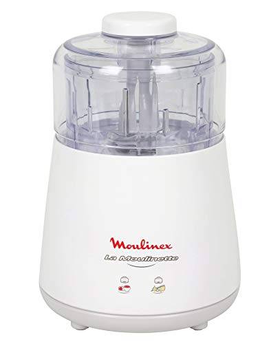 Moulinex La Moulinette DPA144 Matberedare, Genomskinlig, Vit, 0.5 L