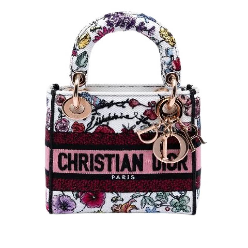 Dior Vintage Pre-owned Lady D-Lite Mini Bag - Vintage - Dame - Flerfarvet - ONE SIZE -