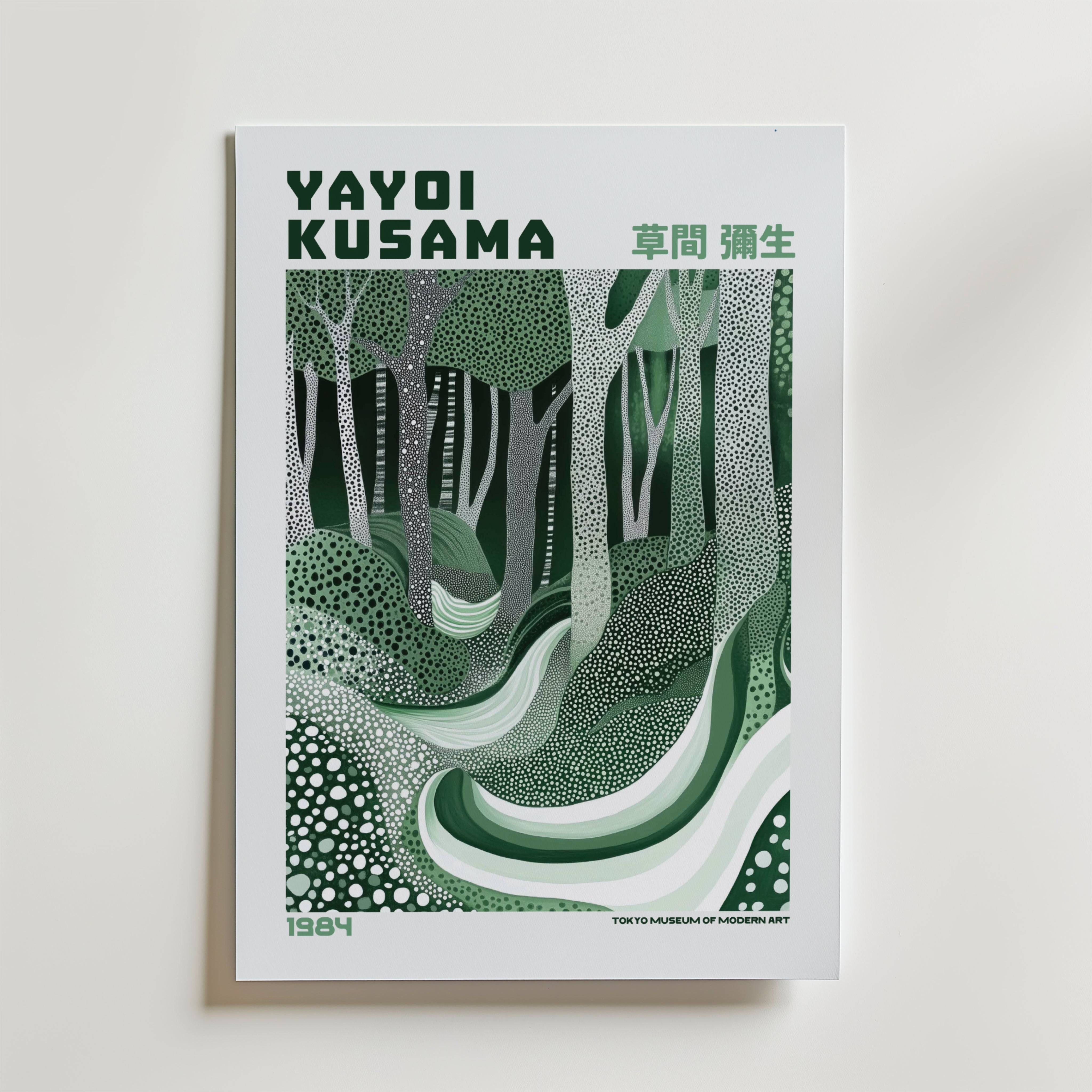 Yayoi Kusama Forest of Infinity Poster - Fine Art Poster 50x70 cm