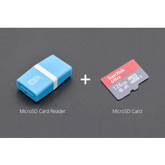 MicroSD Memory Card 128GB Class 10, with Card Reader