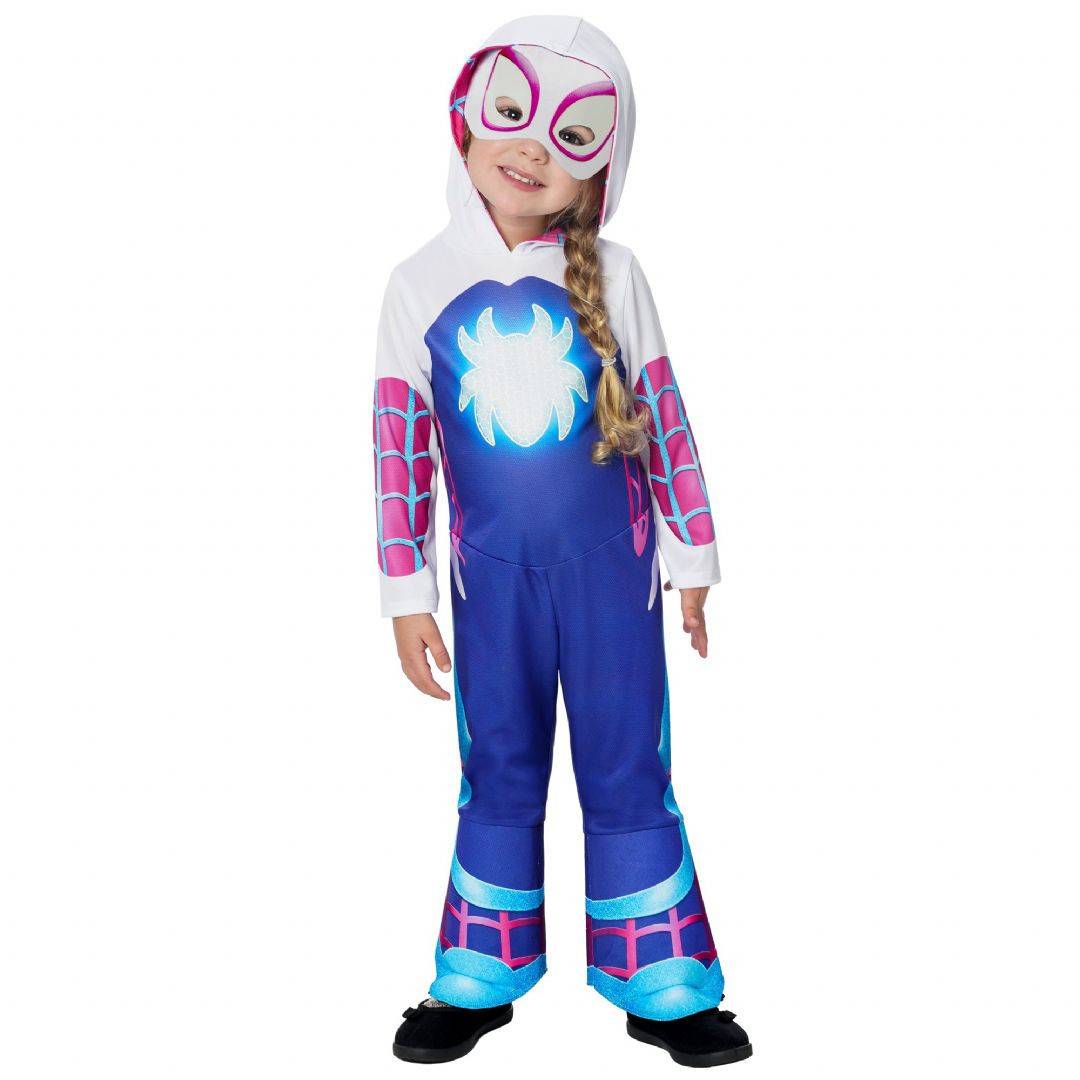 Ghost Spider Børnekostume str 92 Spiderman børnekostume 1000758