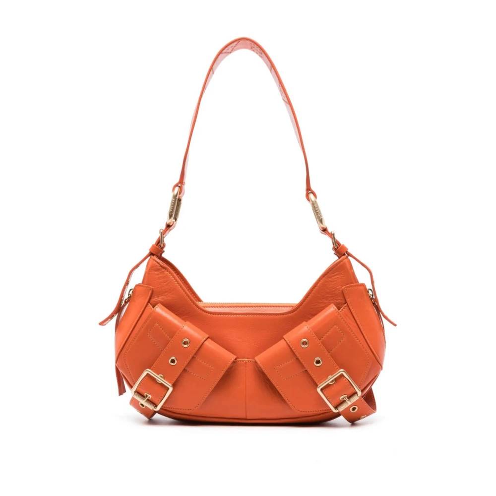 Biasia Orange/Gold Skuldertaske - Tasker - Dame - Orange - ONE SIZE - Uld
