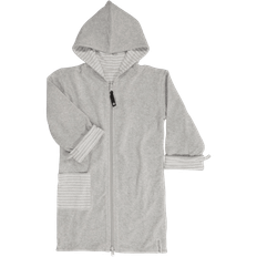 Geggamoja Badrock Classic Sovkläder & morgonrockar Unisex Grå 122/128