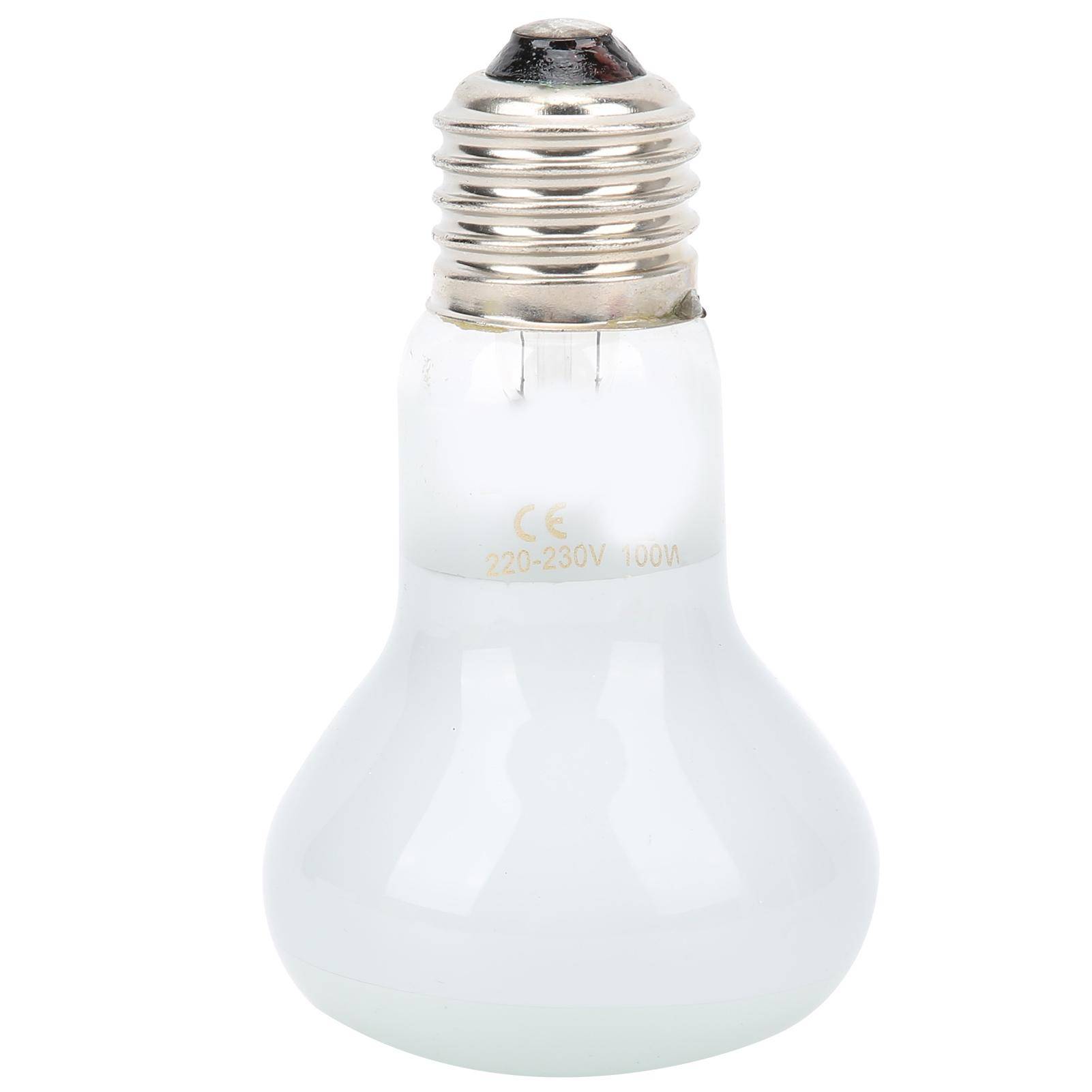 E27 Reptillampa Varmt Ljus UVA Värmelampa Lampa för Reptil och Amfibie 220V?230V