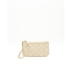 Louis Vuitton Key Pouch - Beige (6,5x12 cm)