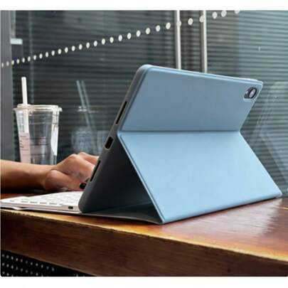 Tangentbordsfodral kompatibelt med iPad 5th/6th/7th/8th/9th/10th, Pro 11/Pro13, Air 1/2/3/4/5/6/13, lämpligt för GalaxyTab-serien/MatePad-serien/Honor - Babyblå (Multi-size)