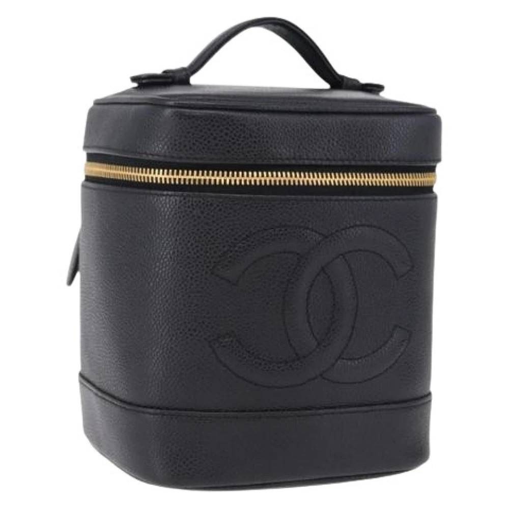 Chanel Vintage Pre-owned Hand Bag - Vintage - Dame - Sort - ONE SIZE - Uld
