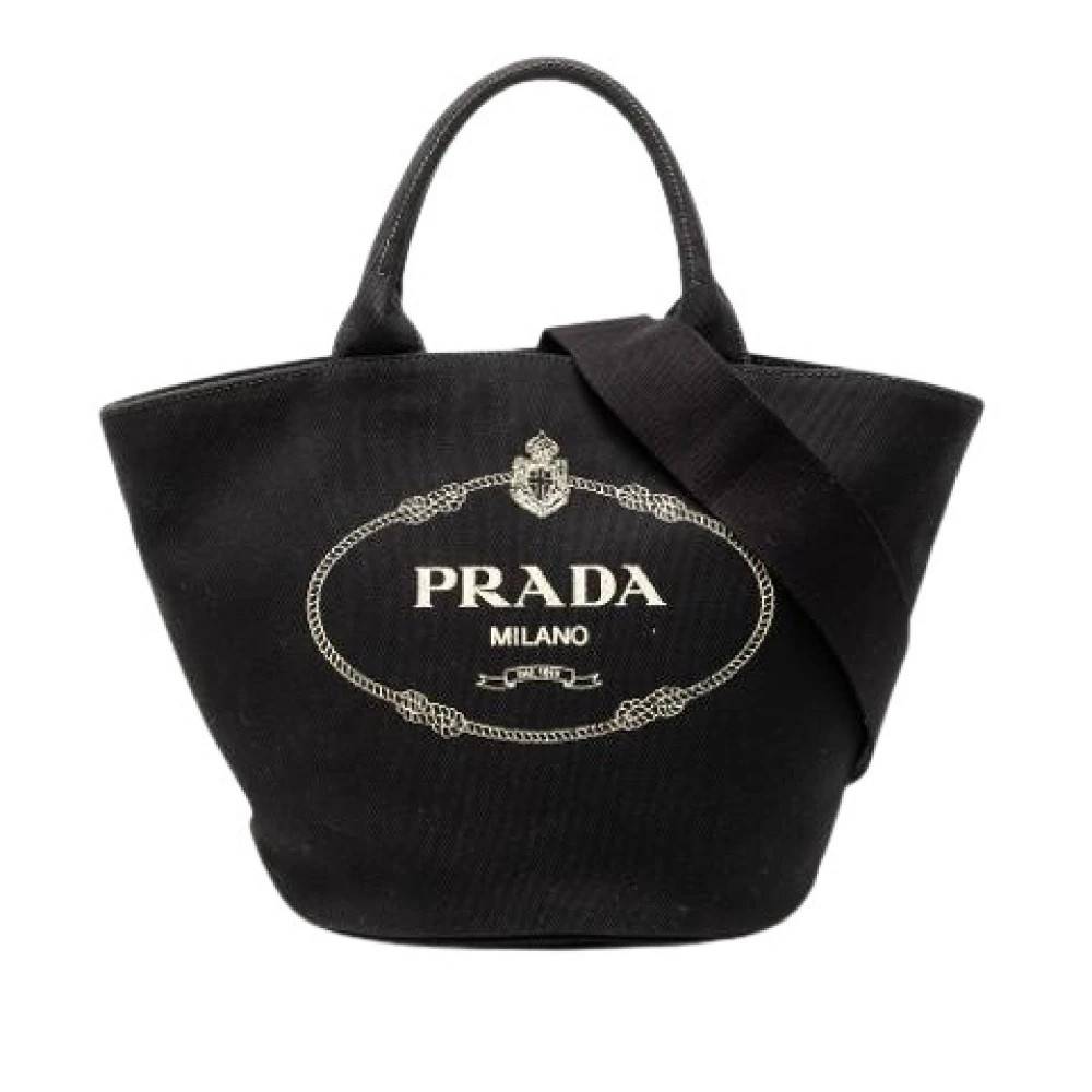Prada Vintage Pre-owned Satchel - Vintage - Dame - Sort - ONE SIZE -