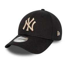 New Era, Tilbehør, unisex, Sort, M/L, Polyester, NY Yankees Klassisk Logo Stretch Fit