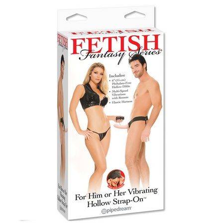 Vibrerande strapless dildo med sele och fjärrkontroll