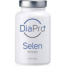 DiaPro® Selen Komplex 365 Hochdosierte Selen-Tabletten mit 200 mcg Selen pro Tablette mit Selen-Methionin und Natrium-Selenit Jahresvorrat 100% Vegan Laborgeprüft